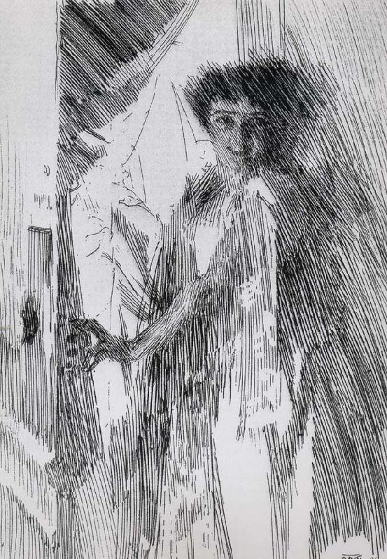 Rosita Mauri, study, Anders Zorn